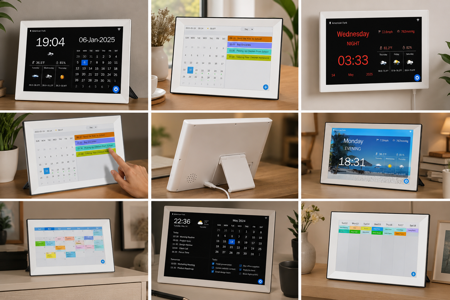 FutureDesk Flow | Smart Calendar Display