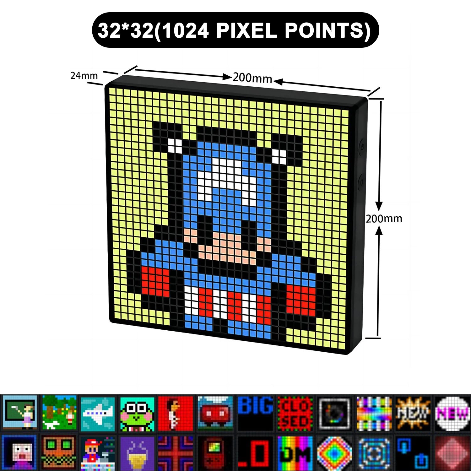FutureDesk Pixel Dashboard | Smart Desk Display