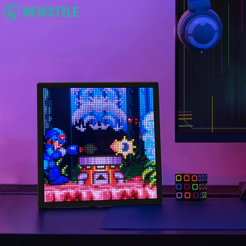 FutureDesk Pixel Dashboard | Smart Desk Display